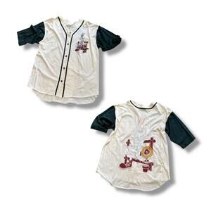 Vintage Bugs Bunny Baseball Jersey Shirt